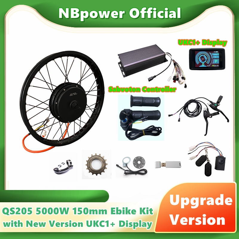NBpower/QS205 5000W V3 150mm m - Ebike Conversion Kit 72V 3000W avis et prix