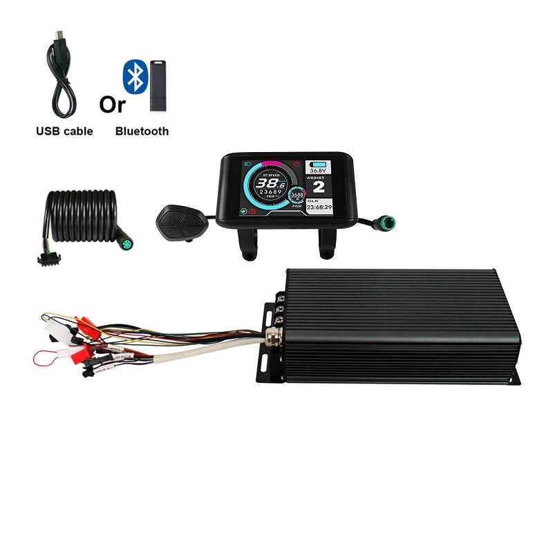 Roue arrière de vélo électriqu - Ebike Conversion Kit 72V 3000W avis et prix